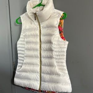 Lily Pulitzer puffy Vest Sz s